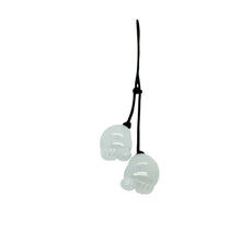 Burmese Icy Jadeite Chubby Feet Charm