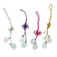 Burmese Icy Jadeite Chubby Feet Charm