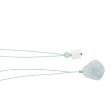 Burmese Jadeite Small Money Happy Buddha Paired w/Buddha Heart Silk Adjustable Necklace