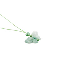 Burmese Jadeite Empowerment Silk Adjustable Necklace