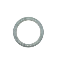Burmese Platinum Gray Jadeite Comfort Fit Bangle