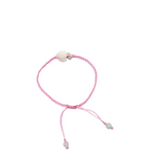 Burmese Jadeite Tulip Silk Bracelet