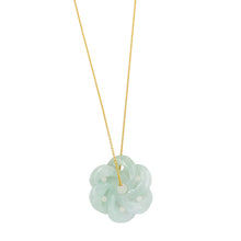 Burmese Jadeite Spirit Wheel Pendant
