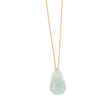 Burmese Jadeite Treasure Vase Interlocking Pendant