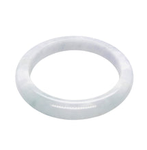 Burmese Pastel Lavender Jadeite Comfort Fit Bangle