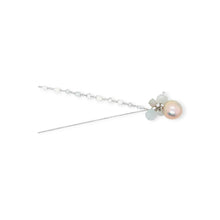 18kt WG 14mm Australian South Sea Pink Pearl w/Burmese Jadiete Heart, Baqua, Piggy & Pink Watermelon Tourmaline Pendant