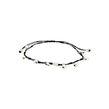 Sterling Silver Bells Paired w/Burmese Jadeite Gourd Anklet