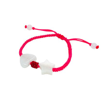 Burmese Jadeite 'Self Love, Self Care and Lucky' Children's Silk Bracelet
