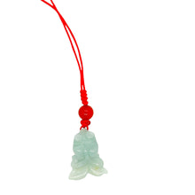 Burmese Jadeite Bubble Eye Goldfish Charm