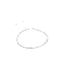 LIMITED ~ 3mm Burmese Icy White Jadeite Silk Bracelet