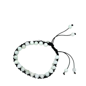 Burmese Jadeite Using Strategy & Creative Knowledge in the Year of the Yin Wood Snake 2025 Silk Bracelet