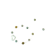 Burmese Jadeite 'Open to Love, Love, Love, Happiness' Silk Bracelet