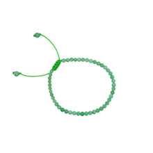 LIMITED ~ 3mm Burmese Apple Green Jadeite Silk Bracelet