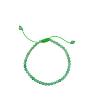 LIMITED ~ 3mm Burmese Apple Green Jadeite Silk Bracelet