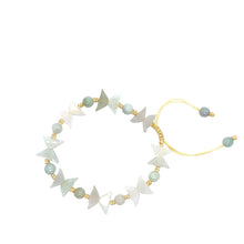 Burmese Jadeite Butterfly Ingot Silk Bracelet