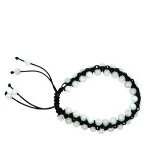 Burmese Jadeite Using Strategy & Creative Knowledge in the Year of the Yin Wood Snake 2025 Silk Bracelet
