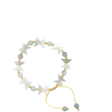 Burmese Jadeite Butterfly Ingot Silk Bracelet