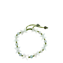 Burmese Jadeite Butterfly Ingot Silk Bracelet