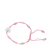 Burmese Jadeite 'Self Love, Self Care, Happiness' Silk Bracelet