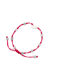 Burmese Jadeite 'Self Love, Self Care, Happiness' Silk Bracelet
