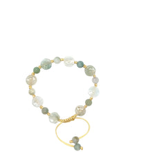 Burmese Jadeite Plum Blossom Silk Bracelet