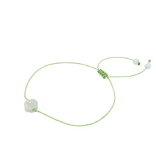 Burmese Jadeite Plum Blossom Anklet