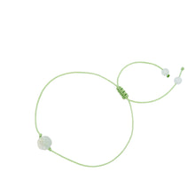 Burmese Jadeite Plum Blossom Anklet