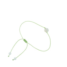 Burmese Jadeite Plum Blossom Anklet