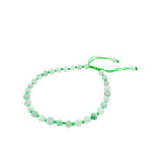 5mm Burmese Jadeite 'Clarity & Inner Peace' Anklet