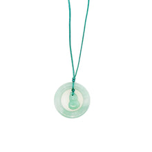 Burmese Jadeite Peace & Patience Silk Adjustable Necklace