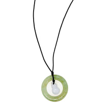 Burmese Jadeite Peace & Patience Silk Adjustable Necklace