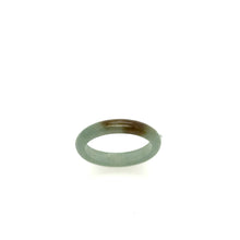 3mm Burmese Icy Blue & Honey Jadeite Comfort Fit Band