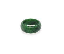 Burmese Emerald Green Jadeite Comfort Fit Band