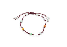 Burmese Multi Color Jadeite "Lucky" Bracelet or Anklet