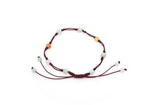 Burmese Multi Color Jadeite "Lucky" Bracelet or Anklet