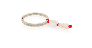 Burmese Jadeite Gourd and Baqua Charm