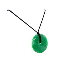 Burmese Green Jadeite Bi Silk Necklace