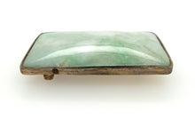 Burmese Green Jadeite Polished Belt Buckle