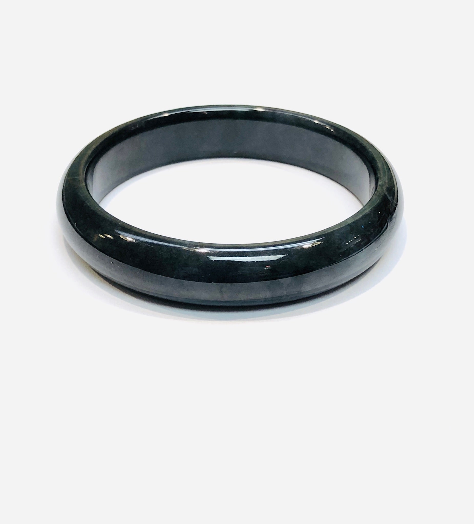 Black Jade Pixiu Bracelet - Round Beads (NJBA042) – New Jade