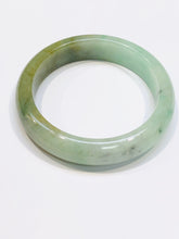 Burmese Icy Tri Color Jadeite Comfort Fit Children's Bangle