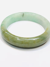 Burmese Icy Tri Color Jadeite Comfort Fit Children's Bangle