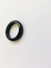 Burmese Black Jadeite 6mm Comfort Fit Band