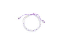 Burmese Jadeite Bamboo Children's Silk Bracelet