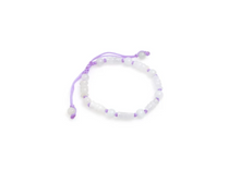 Burmese Jadeite Bamboo Children's Silk Bracelet
